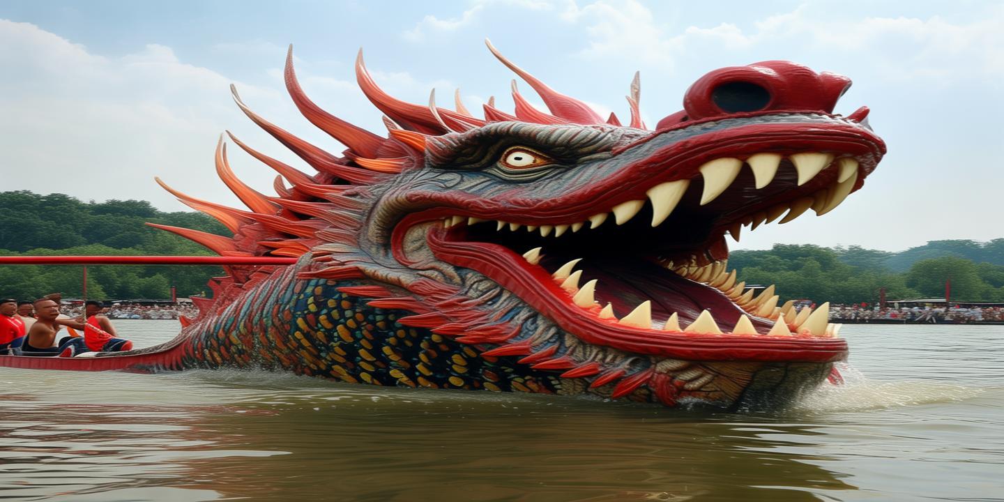 端午龙舟赛现“恐龙船”:传统龙头改霸王龙造型,非遗传承人痛心